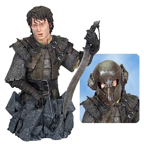 Lord of the Rings Frodo in Orc Armor Mini Bust